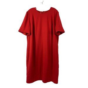 Atrium Women's Casual Cherry Red Dress